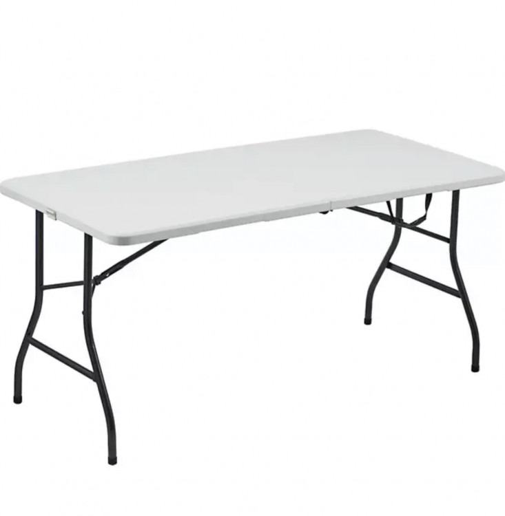 6ft folding table