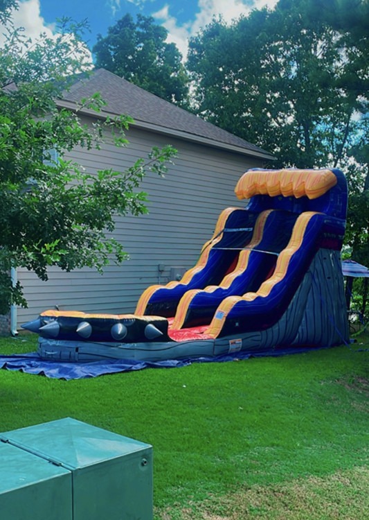 ROCKER 15ft WATER SLIDE